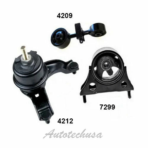 M795 Motore Montante Set 3PCS Per 2001 2002 2003 Toyota Highlander 2.4L 4WD