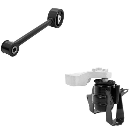 2PCS Droit Moteur & Couple Amortisseur Montage Pour 14-22 Mitsubishi Mirage 1.2L
