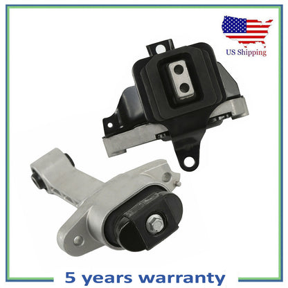 2PCS Front Torque Strut & Left Trans. Mount For 16-20 Hyundai Tucson 2.0 2.4 FWD