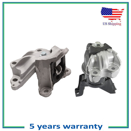 2PCS MotorKing Engine Motor & Auto Trans. Mount For 2012-2013 Honda Civic 1.8L