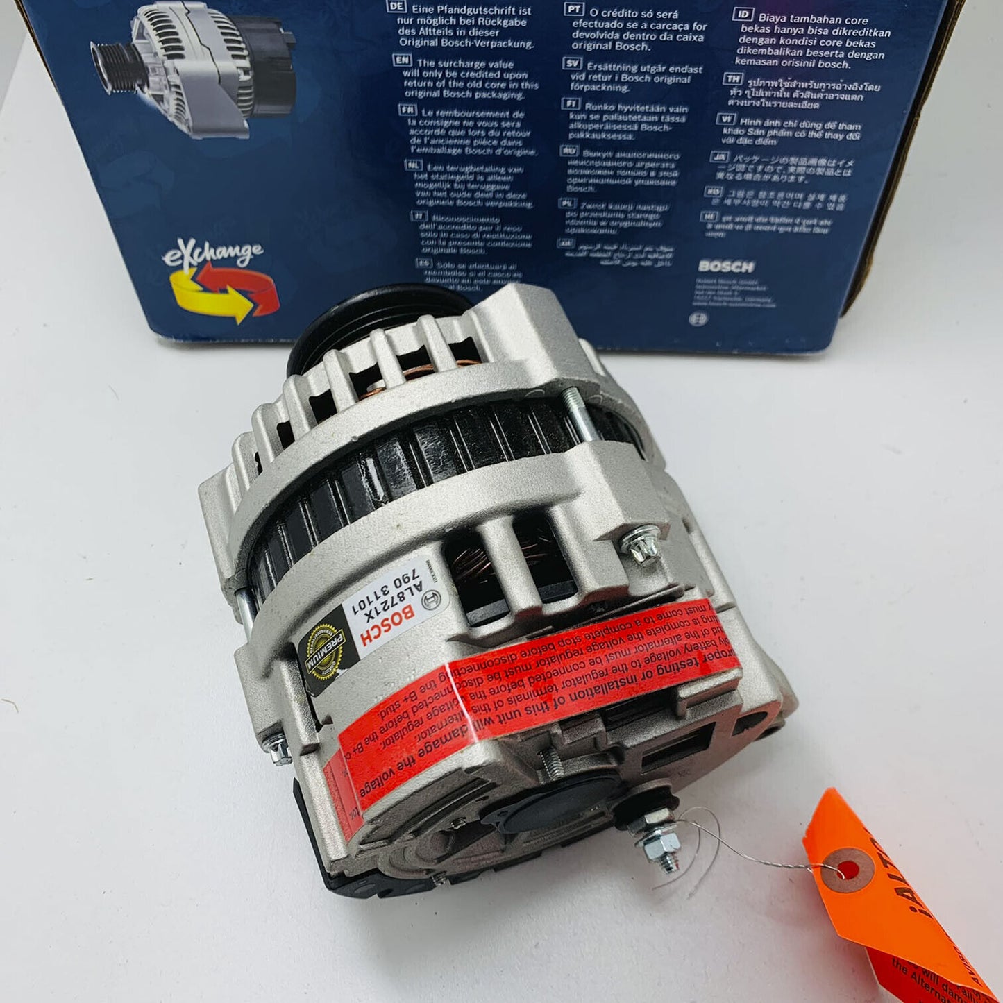 Bosch Remanufactured Alternator AL8721X For 1998-2002 Saturn SC1 SC2 SL SL1 1.9L
