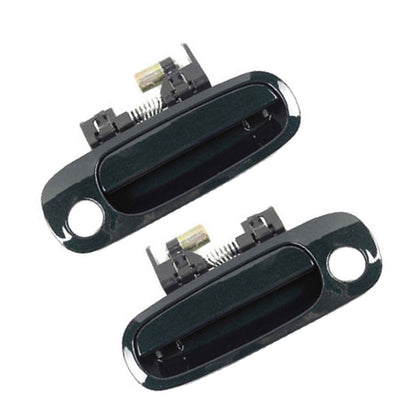 Avant Extérieur Porte Poignée 2PCS Set Pour 1998-2002 Toyota Corolla Foncé Vert