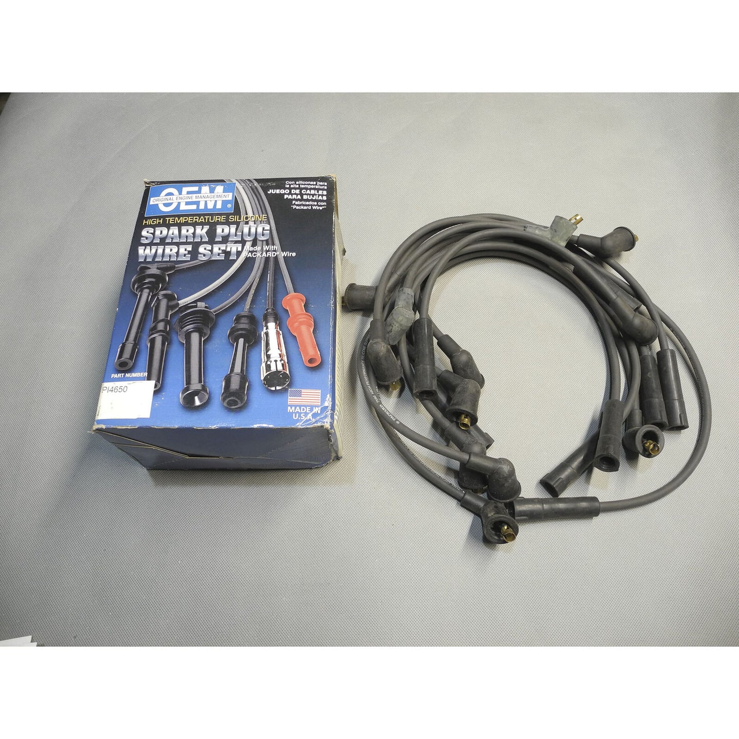 Nuevo Bujía Alambre Juego OEM PI4650 Para 1987-1989 Nissan Stanza 2.0L