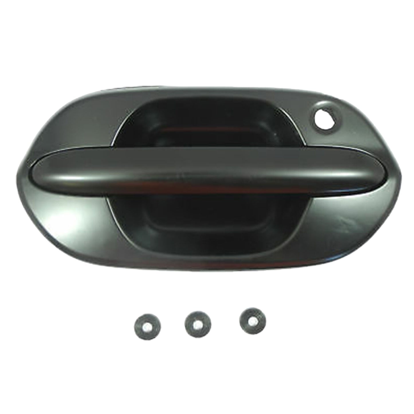 Front Pair Outside Door Handle 2PCS Set For 03-04 Honda Odyssey Texture Black