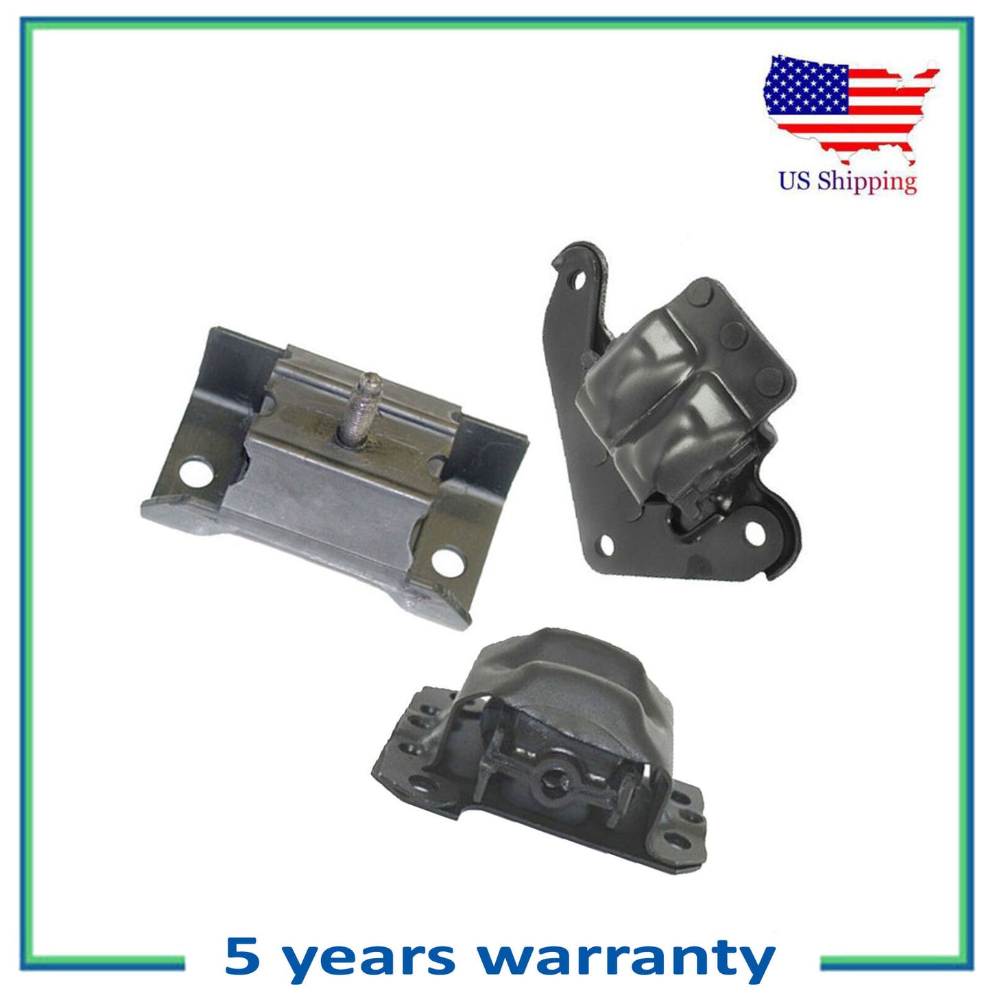 M1198 Motor & Trans Mount 93-97 For Chevy Camaro Pontiac Firebird 5311 2817 5320