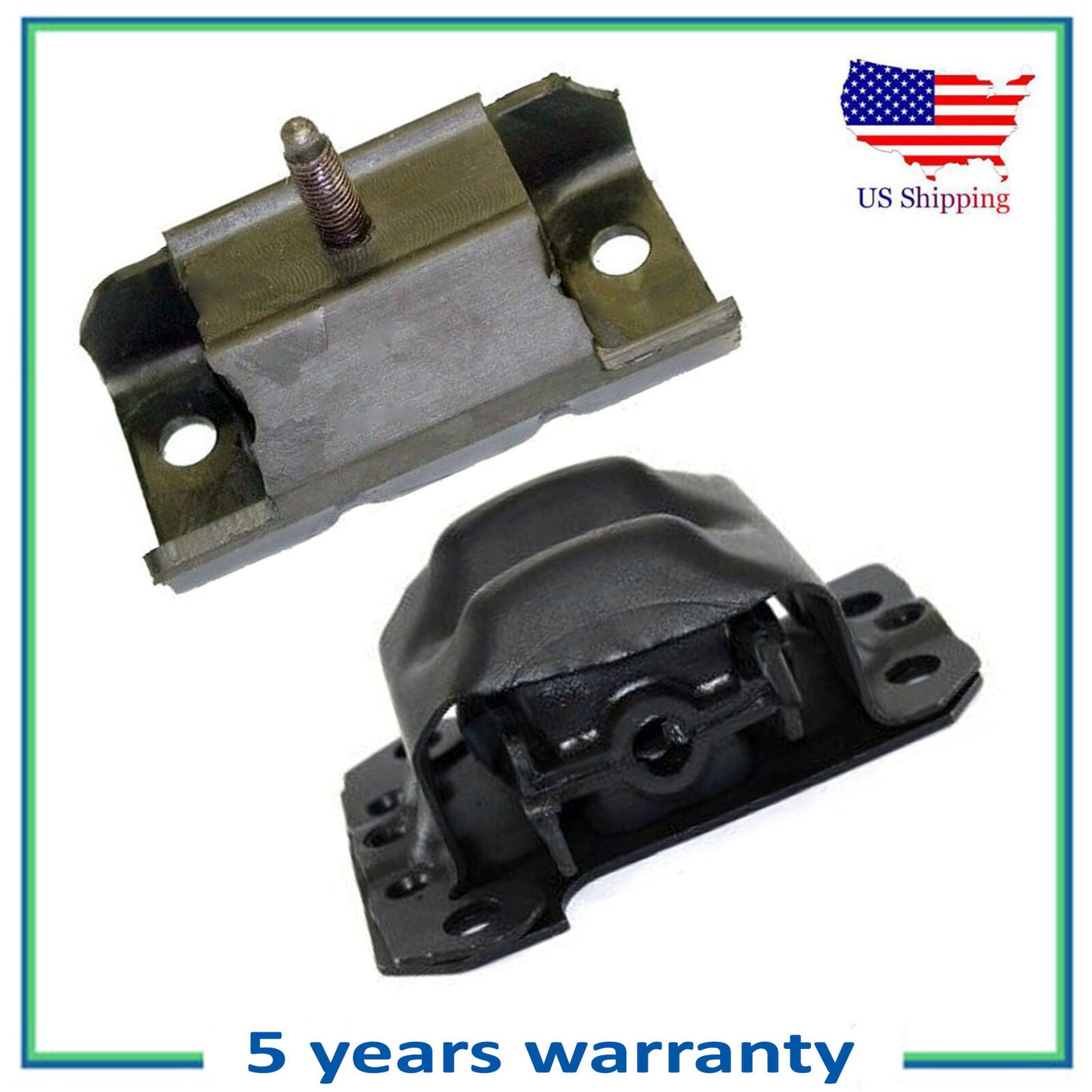 Set 2PCS 5311 2811 Engine Motor & Trans Mount For New Pontiac Chevrolet 5.7L RWD