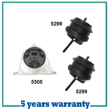 M608 Engine Motor Mount 3PCS For 04-06 Chrysler Pacifica 3.5L 3.8L 5299HY 5305