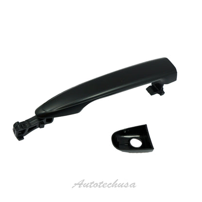 Front Left Driver Outside Door Handle For 2005-2012 Toyota Tacoma Primed Black