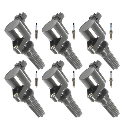 Set 6 FD496 Allumage Bobine & 6 Bosch Platine Prise Pour 03-05 Lincoln Ls 3.0