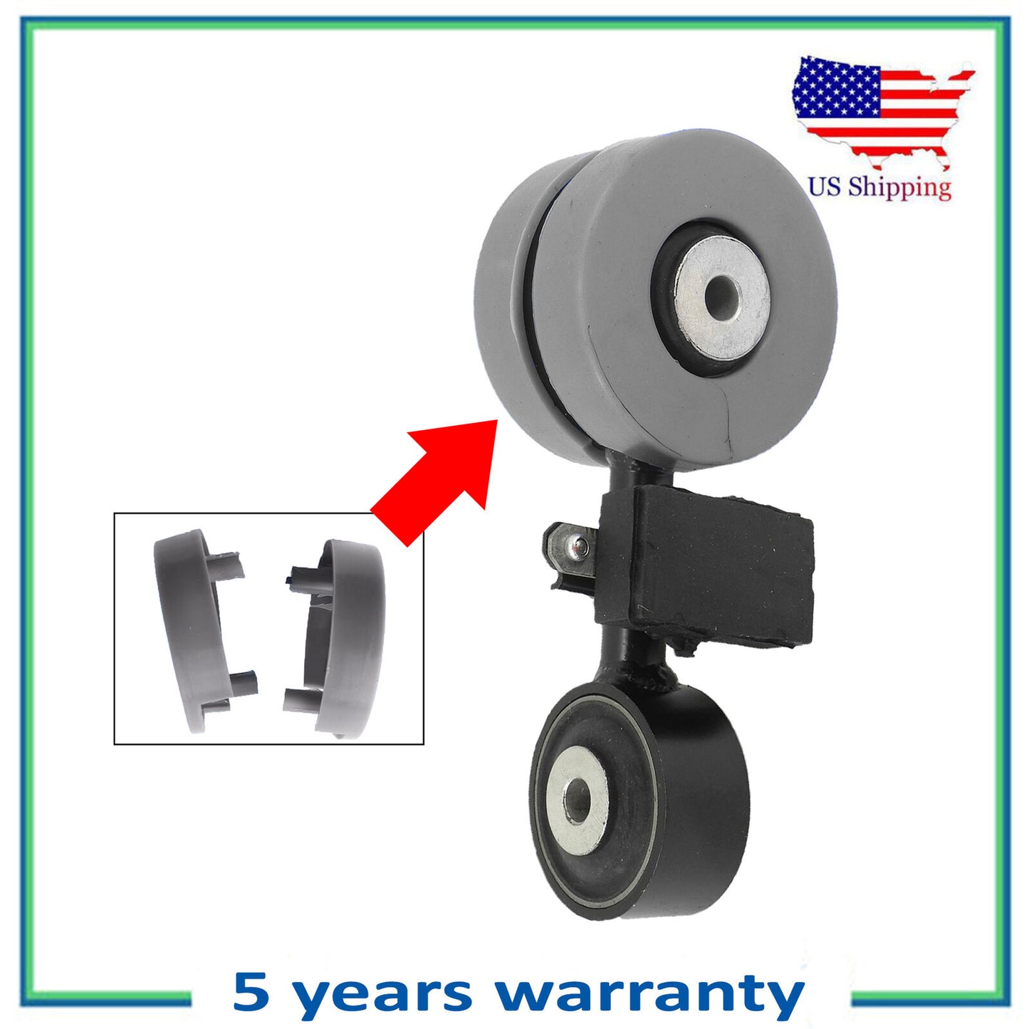 Torque Strut Front Engine Motor Mount Polyurethane For 07-2011 Toyota Camry 2.4L