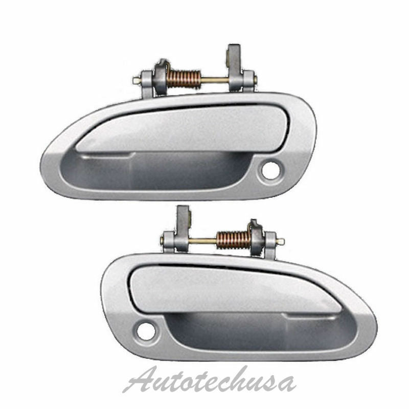 98-02 For Honda Accord Front Pair Silver NH-612M Outside Door Handle DS96