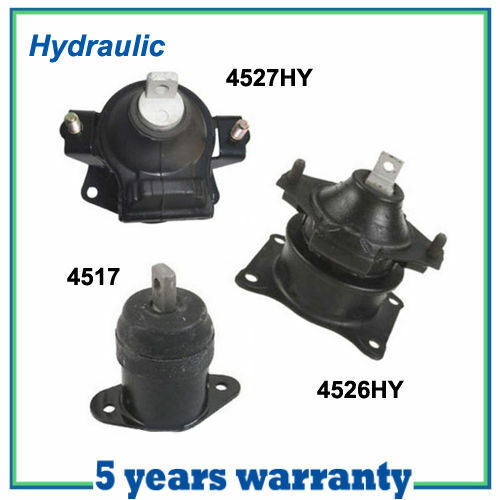 M075 Engine Mmotor Mount For 03-07 Honda Accord 3.0L 3PCS w/ AT 4526 4517 4527