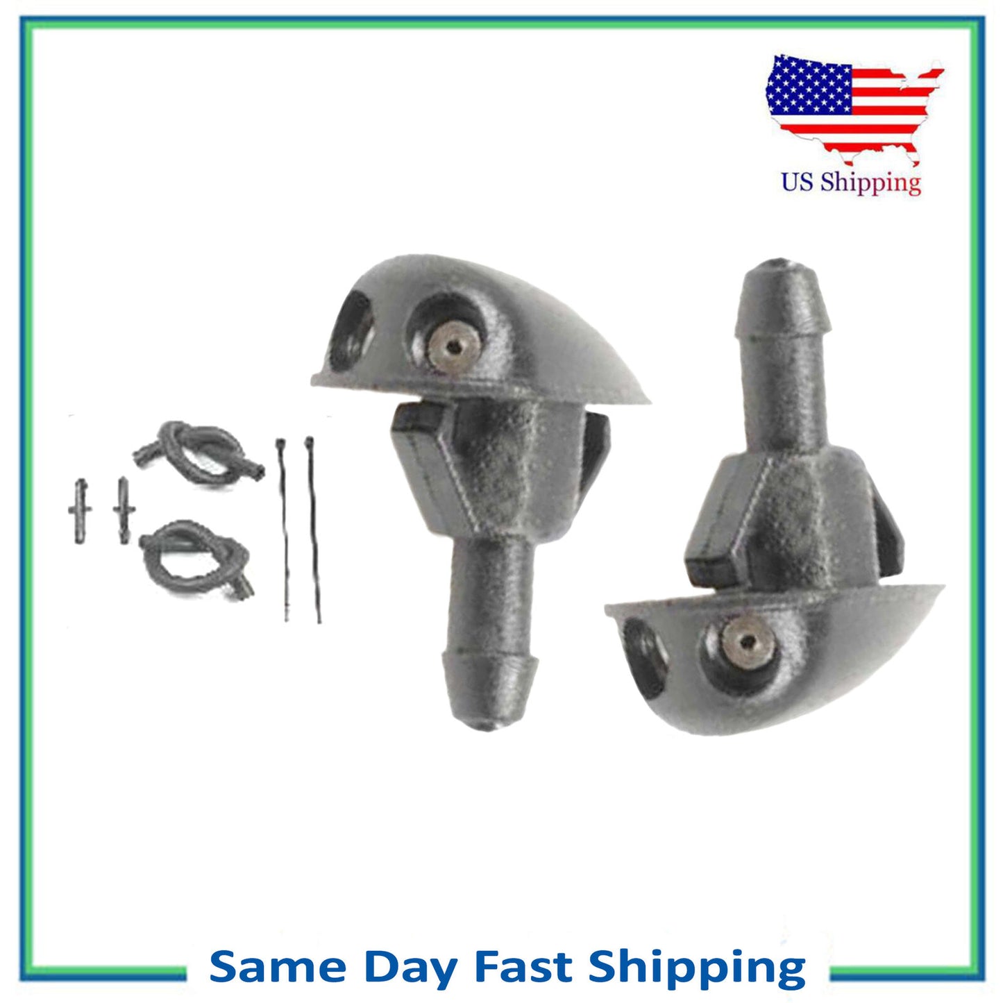 8PCS Sprayer Windshield Washer Nozzle Jet & Upgraded Kit For 98-02 Honda Odyssey