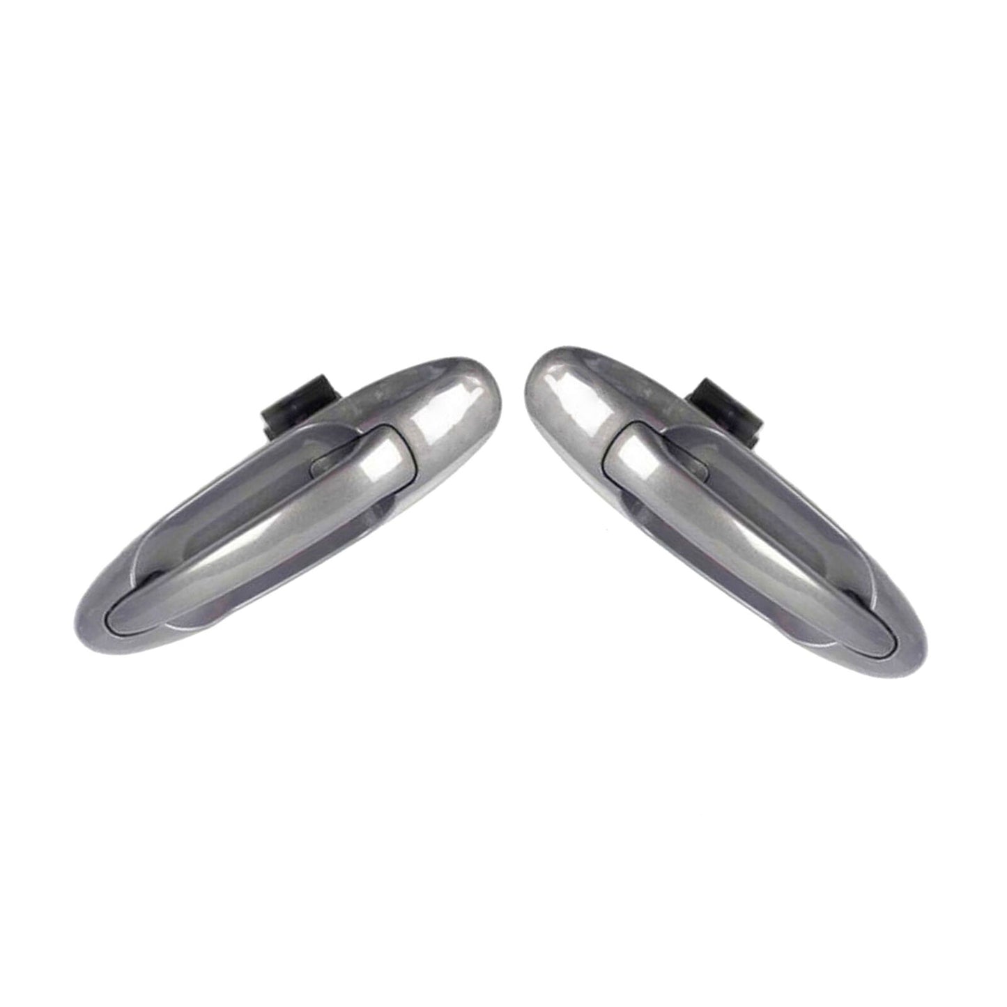 Rear Pair Outer Door Handle For 1C7 Thunder Gray Metallic Toyota Tundra Sequoia