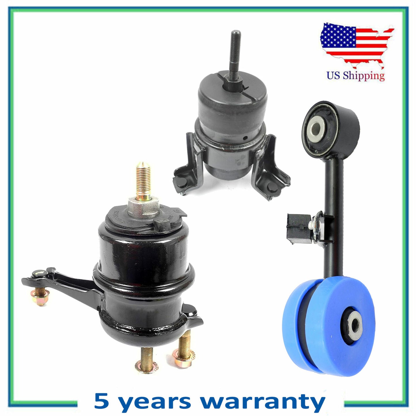 MK62016SD 9572 62052 Motor & Torque Strut Mount For 02-03 Toyota Solara 2.4L