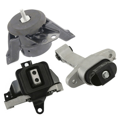 Set 3PCS Engine Motor & Auto Trans. Mount For High Quality Engine Motor & Auto