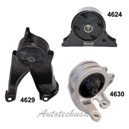 Moteur & Trans Montage M1024 04-11 Pour Mitsubishi Endeavor 3.8L Kit Set 3