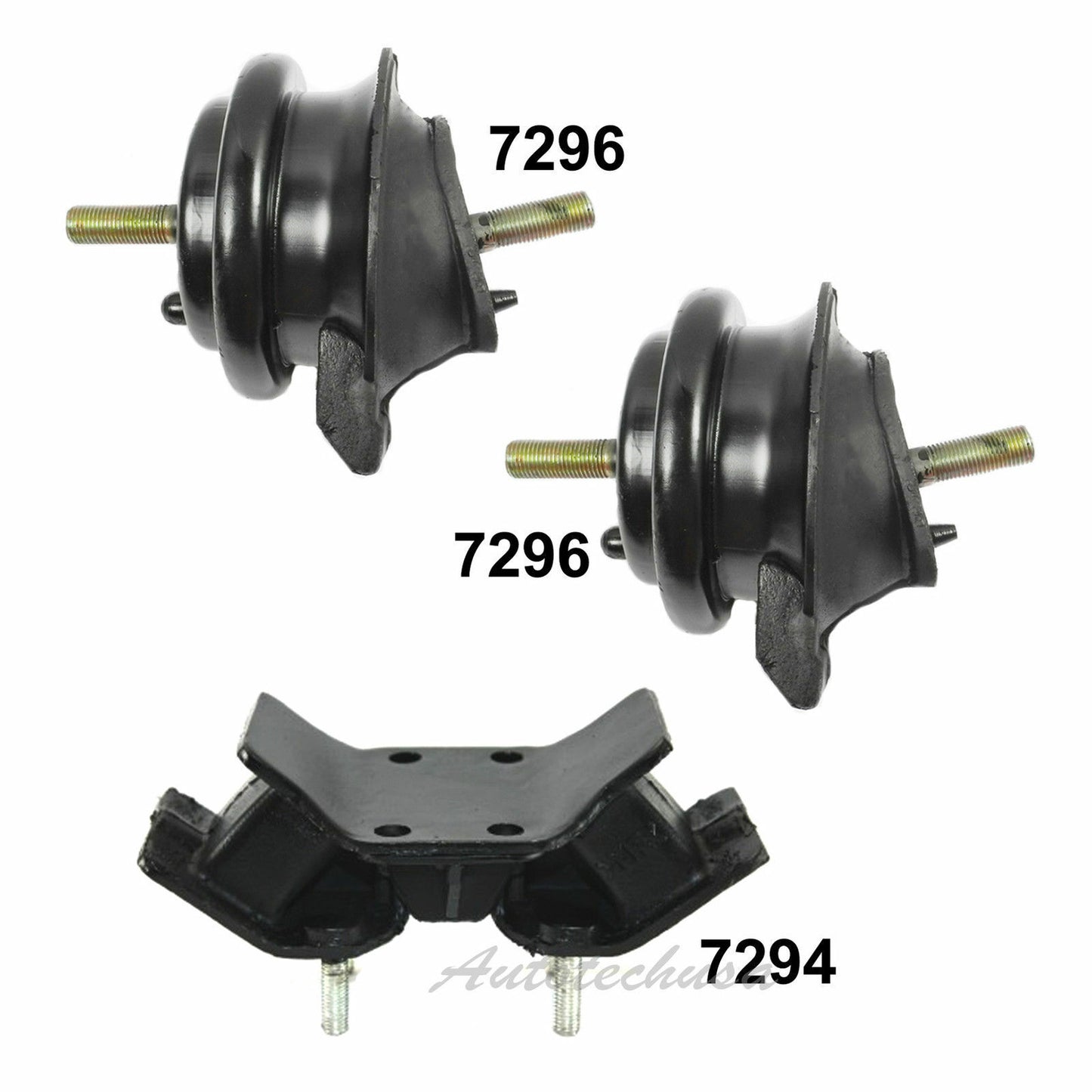 Moteur & Trans Montage 7294 7296 2 3PCS Pour 90-95 Lexus LS400 4.0L Auto Set