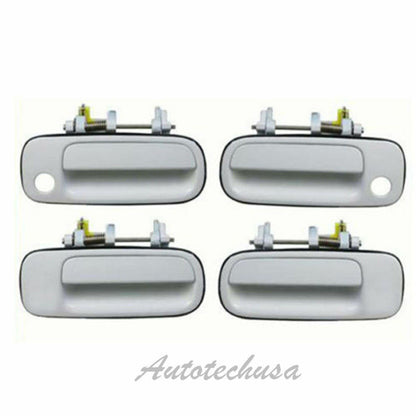 1992-1996 Pour Toyota Camry Blanc 040 4PCS Extérieur Porte Poignée DH69