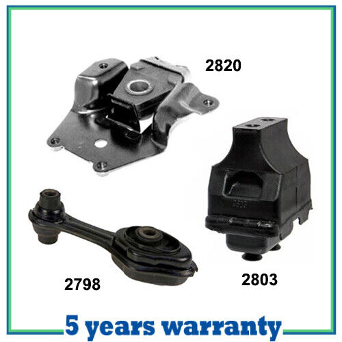 M930 Motor & Trans Mount 3PCS For 95-02 Cavalier Sunfire 2.2L 2.3L 2.4L for Auto
