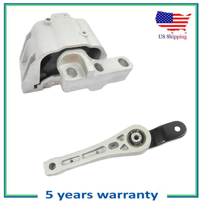 2PCS Motore Montante Per 2005 Volkswagen Jetta 1.9L 6929 6962