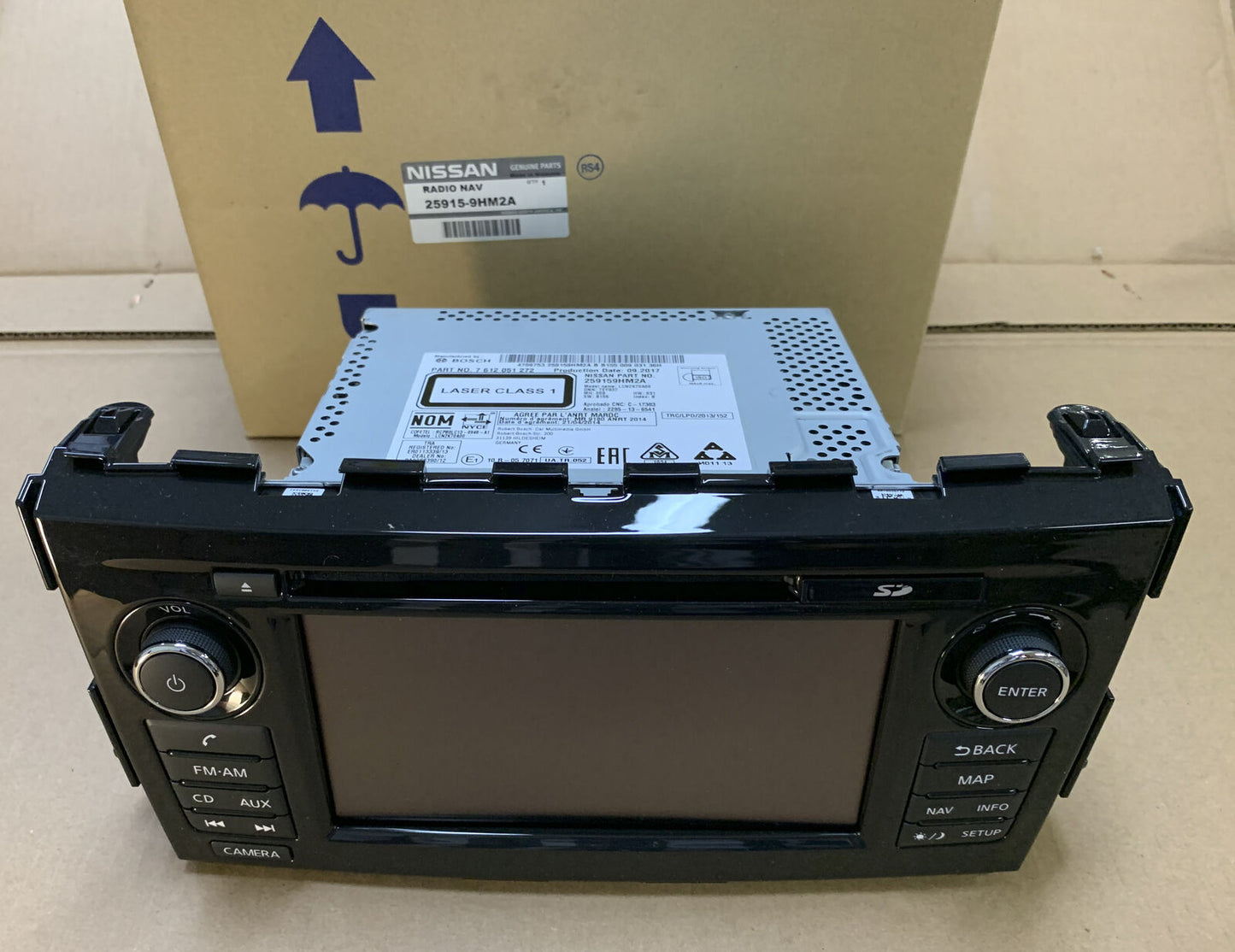 BOSCH OEM Navegación Nav Radio CD Jugador Receptor Para Nissan Altima 2.5L 3.5L