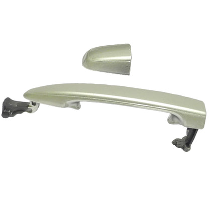 Rear Outside Outer Door Handle W/O Keyhole For 04-10 Toyota Sienna Silver 6U0