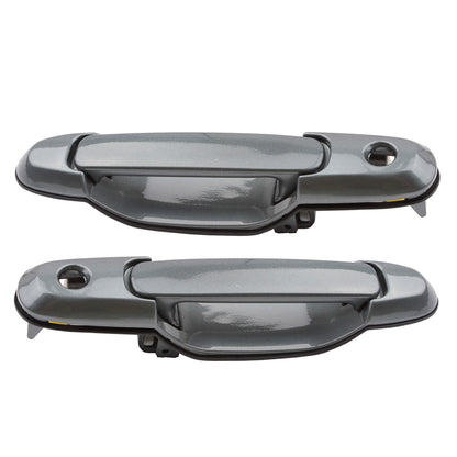 98-03 For Toyota Sienna Front Left & Right Silver 6M3 Outside Door Handle DS64