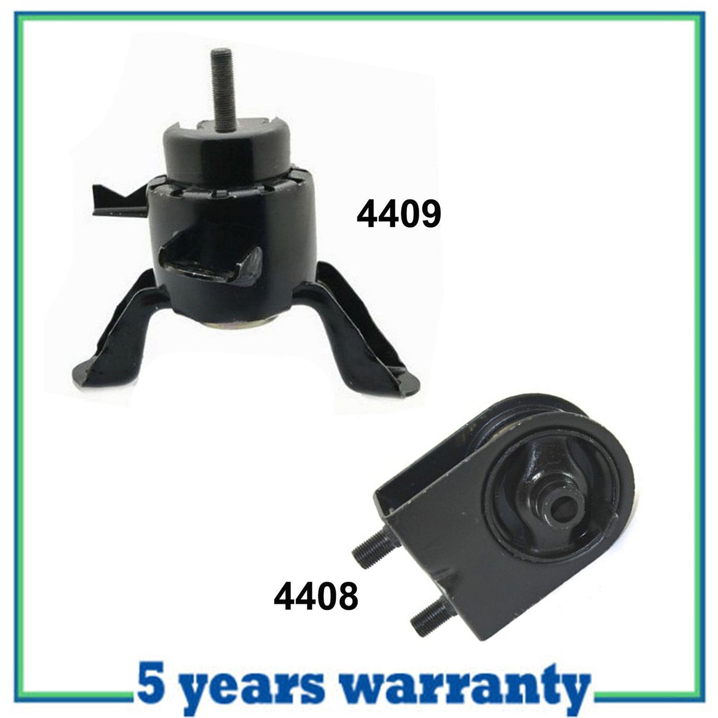 Engine Motor & Trans. Mount For Mazda MPV 2.5L 3.0L Set 2pcs M1361 4408 4409 New
