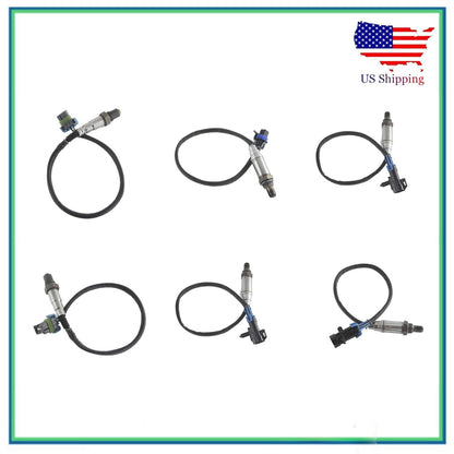 6Pcs Brand New Oxygen Sensor Fits 01 GMC Sierra 1500 C3