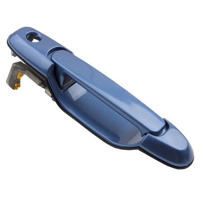 Front Pair Set Outside Door Handle For 98-03 Toyota Sienna Denim Blue Mica 8L9