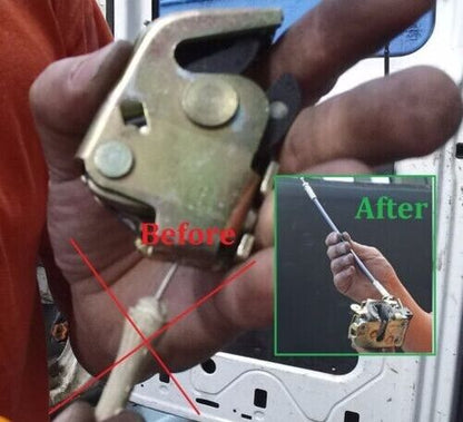 For Econoline Van METAL CABLE End Cargo Hinge Handle Upper Latch Power Lock