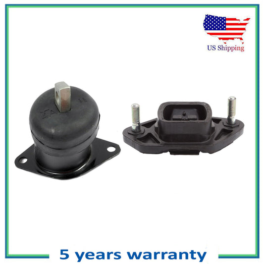 2PCS Engine Motor & Trans Mount For 09-12 Honda Accord Acura TSX 2.4L 4572 4597