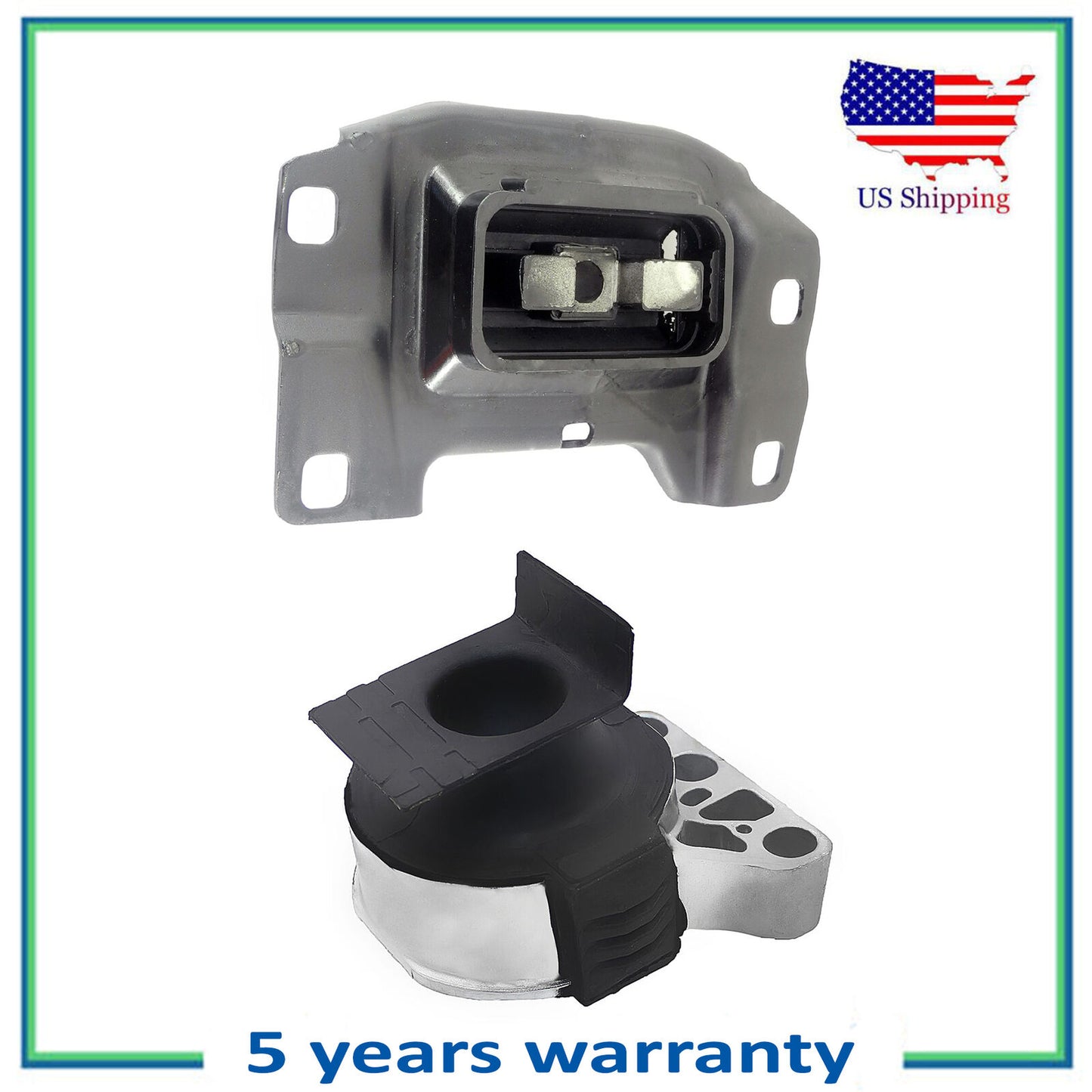 2PCS Moteur & Trans Montage Pour 13-18 Ford Escape Focus Transit Lincoln Mkc