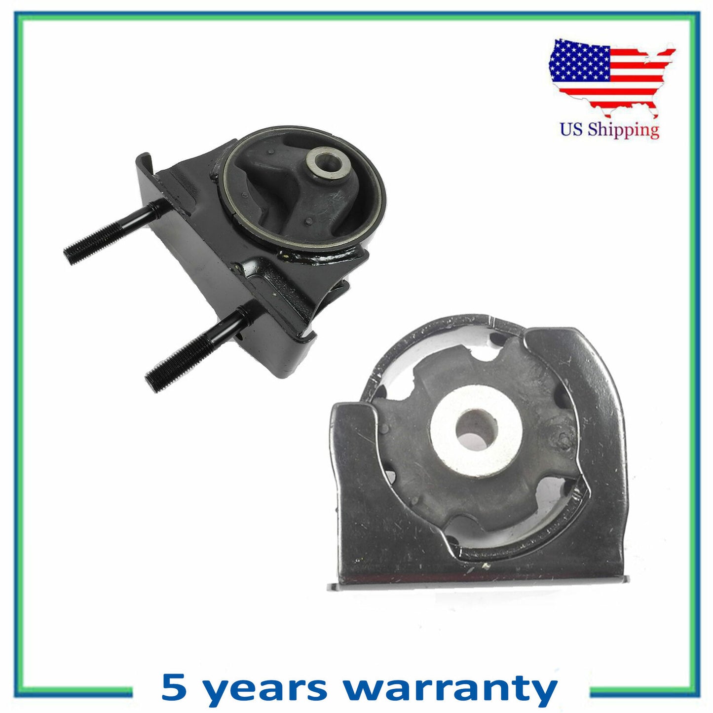 2PCS Set Engine Motor Mount For 2001-2003 Toyota RAV4 2.0L 7271 62010