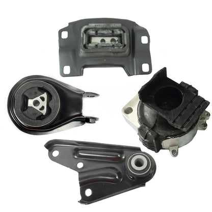 Set 4 PCS Engine Motor & Auto Trans Mount For Mazda 10-13 3,3 Sport 12-15 5 2.5L