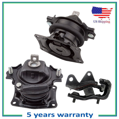 3PCS 65026EL 4583EL 4558 I-Vtec Moteur & Trans Montage Pour 2007 Honda Odyssey