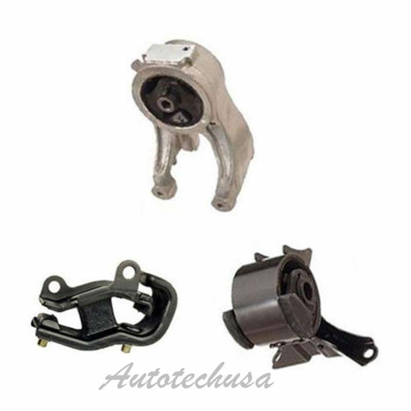 4518 6552 6582 99-04 For Honda Odyssey 3.5L Trans Engine Motor Mount Set 3 M496