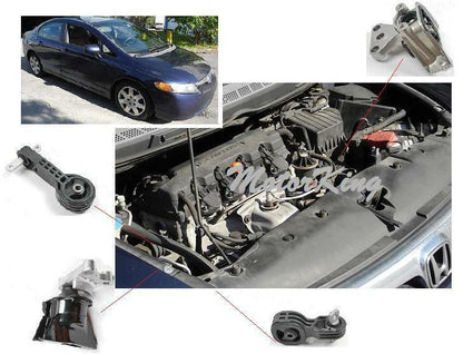 MotorKing 4530 9280 06-10 For Honda Civic1.8L Right Hydraulic Engine Motor Mount