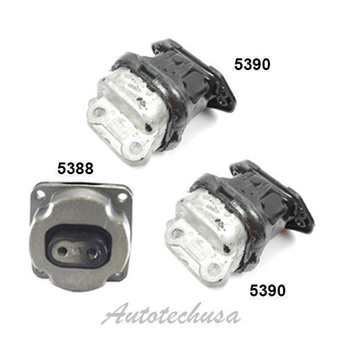 M783 Motor & Trans Montaje 3PCS Para 05-11 300 Retador Cargador Magnum 5.7L 6.1L