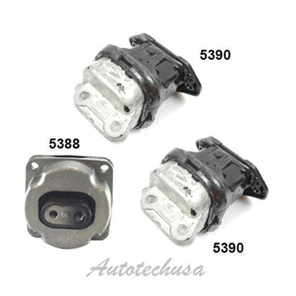 M783 Motor & Trans Montaje 3PCS Para 05-11 300 Retador Cargador Magnum 5.7L 6.1L