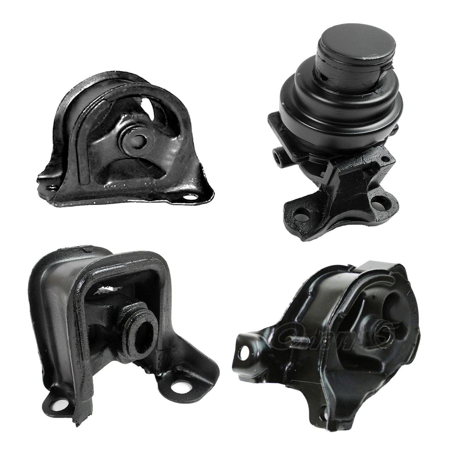 Set 4PCS Motore & Trans Montante Manuale Per 94-95 Honda Accord 2.2L Dx LX