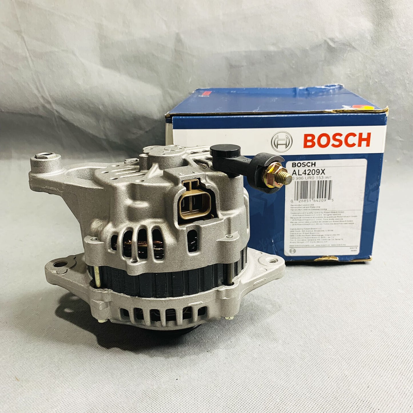BOSCH Reman Alternator Für 89-91 Mazda RX-7 Saugmotor R2 1.3L AL4209X