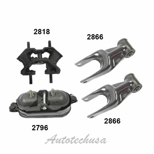 M775 Motor & Trans Mount 4 PCS For 97-04 Buick Regal Centery 3.1 3.8L Auto Trans