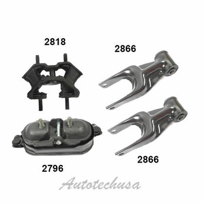 M775 Motor & Trans Mount 4 PCS For 97-04 Buick Regal Centery 3.1 3.8L Auto Trans