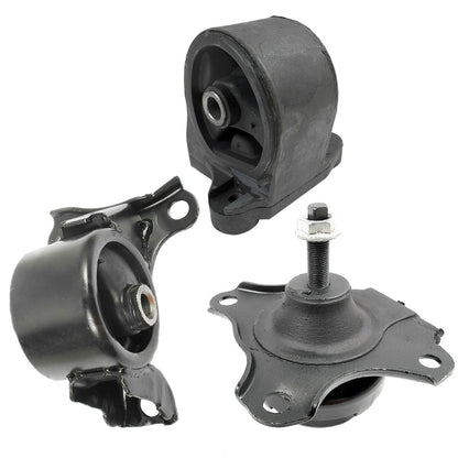 Set 3 Motore & Trasmissione Montante Per 2002-2004 Acura El 1.7L 6591 6588 4511