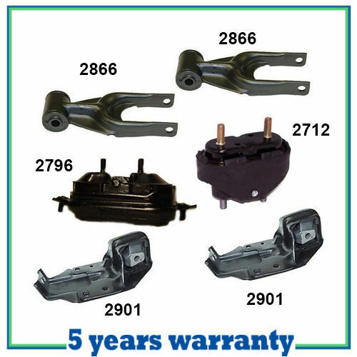 M662 Engine Motor & Trans Mount Set 6PCS For 1994-2003 Pontiac Grand Prix 3.1L