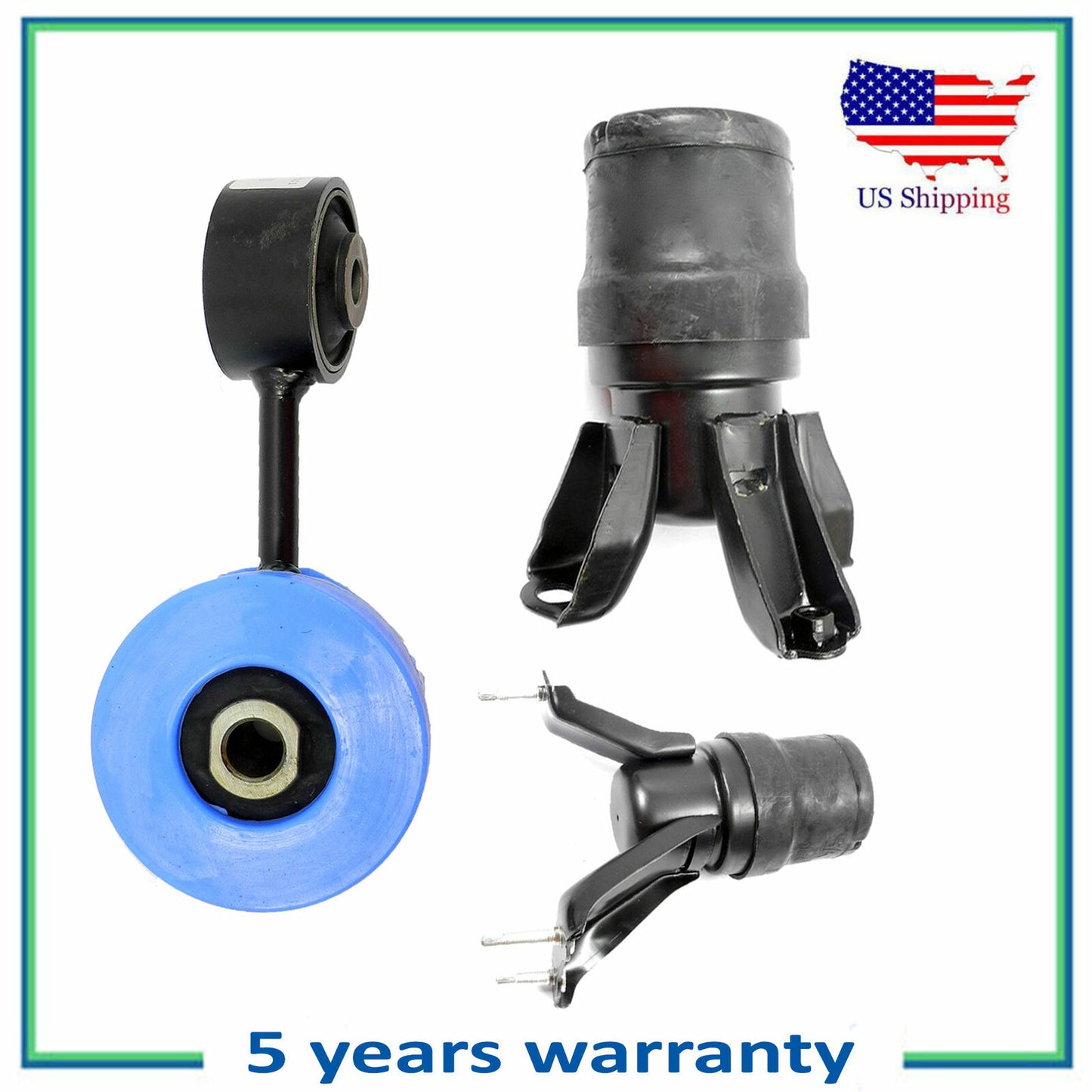 MK7238SD 7219 7241 Motor & Torque Strut Mount For 97-01 Toyota Camry 2.2L