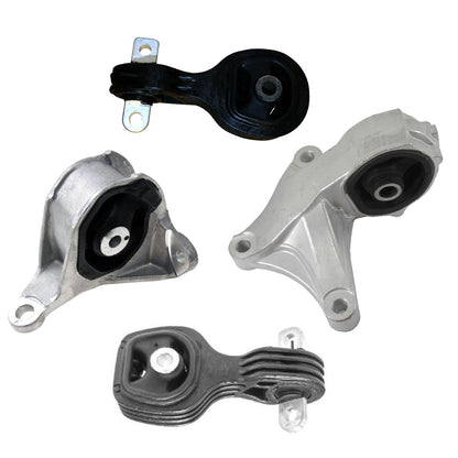 4PCS Engine Motor & Transmission Mount For 2012-2014 Honda CR-V 2.4L AUTO
