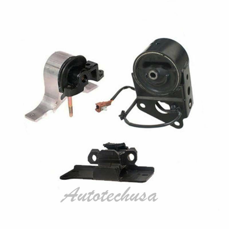 M249 7349EL 7348 4321 Engine Motor Mount Set W/Solenoid For Nissan Murano 3.5L